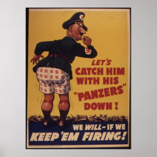 Allied War Effort Poster