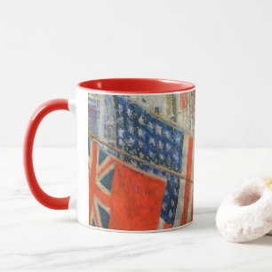 Allies Day, May 1917 by Childe Hassam, Vintage Art Mug