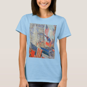 Allies Day, May 1917 by Childe Hassam, Vintage Art T-Shirt