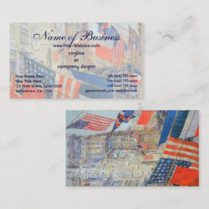 Allies Day, May 1917 by Frederick Childe Hassam Business Card