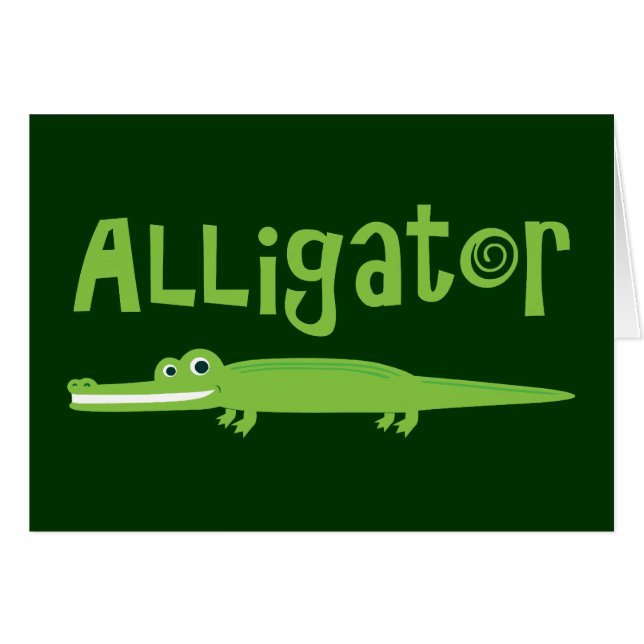 Alligator (Front Horizontal)