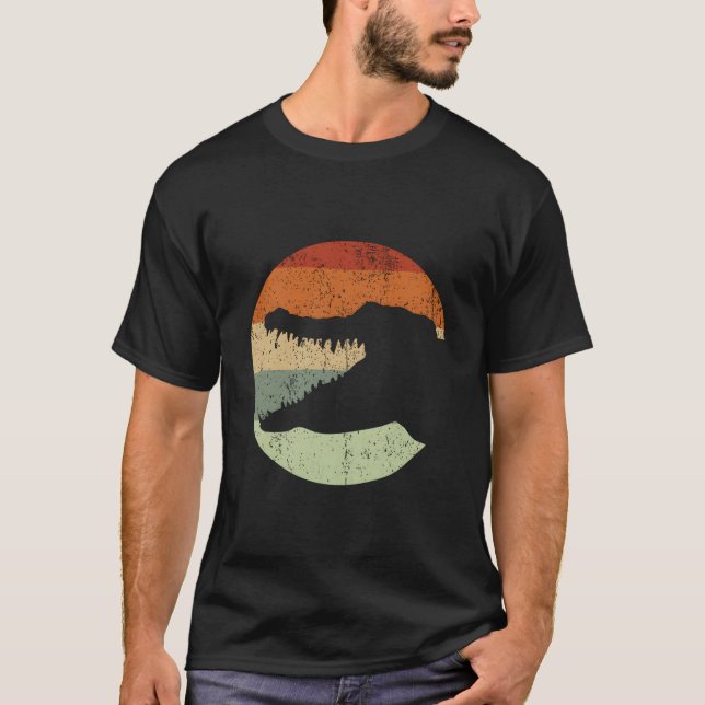 Alligator Animal Crocodile Reptile Crocodile T-Shirt (Front)