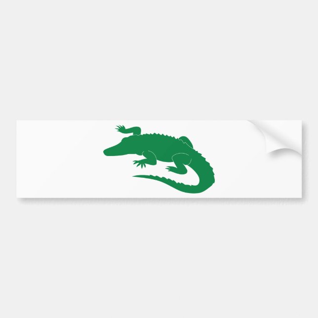 Alligator Bumper Sticker (Front)