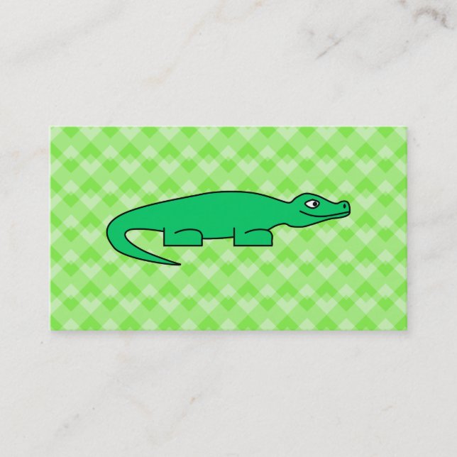 Alligator. Business Card (Front)