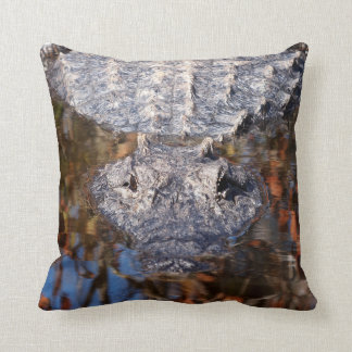 Alligator - Careful! - See Both Sides Cushion