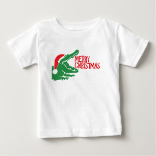 Alligator christmas T-shirt