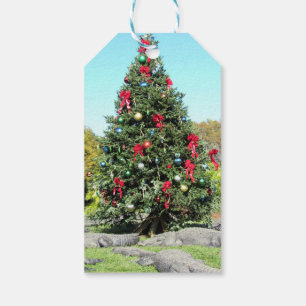 Alligator Christmas Tree Gift Tag