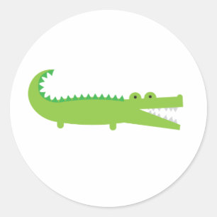 Alligator Classic Round Sticker