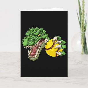 Alligator Crocodile Dinosaur Softll Character  Card