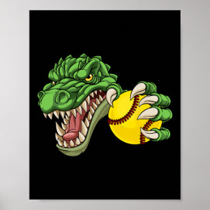 Alligator Crocodile Dinosaur Softll Character  Poster
