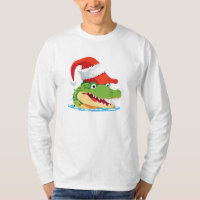 Alligator crocodile Santa Christmas Costume Squad