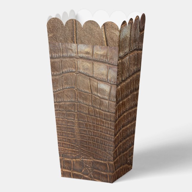 Alligator Crocodile Wild Exotic Animal print Favour Box (Front)