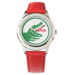 Alligator custom watch
