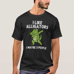 Alligator Designs For Men Women Reptile Gator T-Shirt