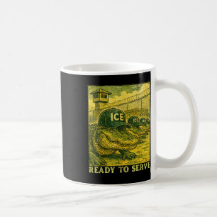 Alligator Everglades Florida Ice Parody Funny Retr Coffee Mug