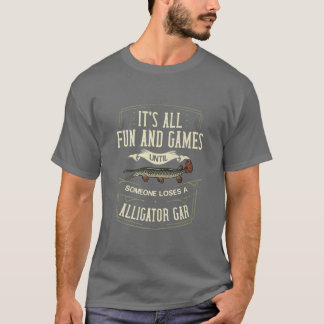 Alligator Gar Fish Fishing Farmer Premium  T-Shirt