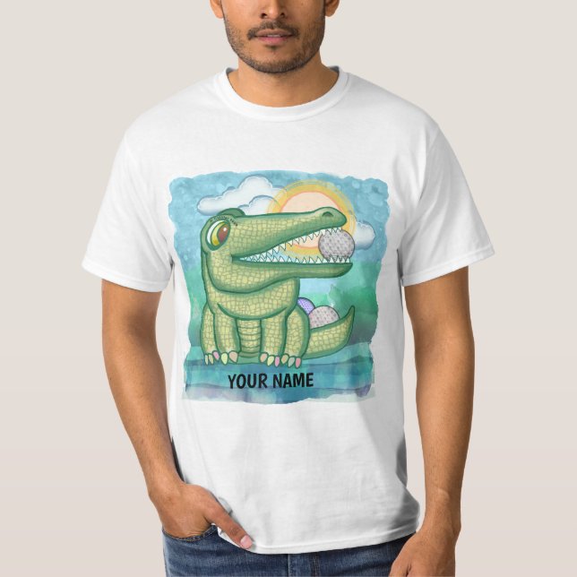 Alligator Golf T-Shirt (Front)