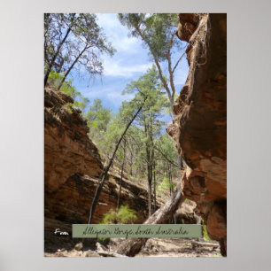 Alligator Gorge, South Australia Poster