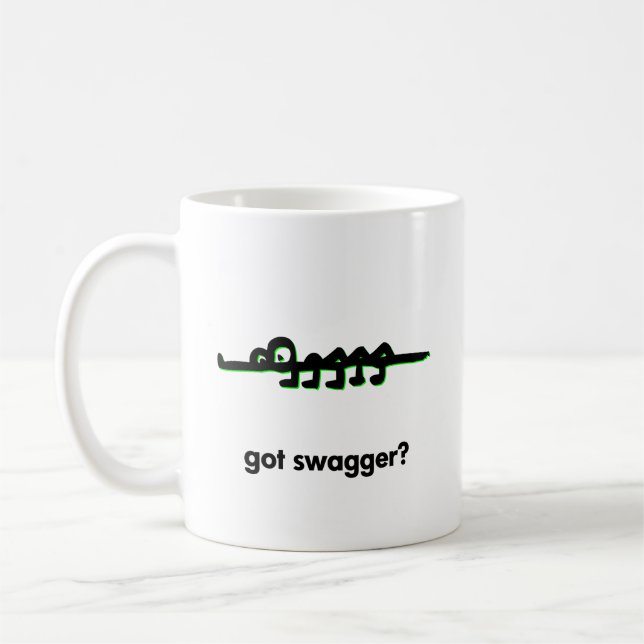 Alligator got swagger coffee mug (Left)