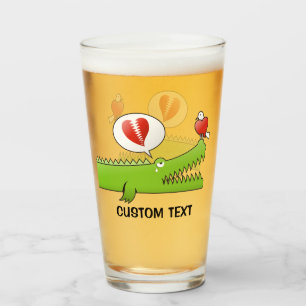 Alligator in Love Glass