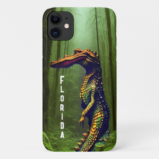 Alligator in Swamp Case-Mate iPhone Case (Back)