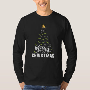 Alligator Merry Christmas Tree Family Xmas Holiday T-Shirt