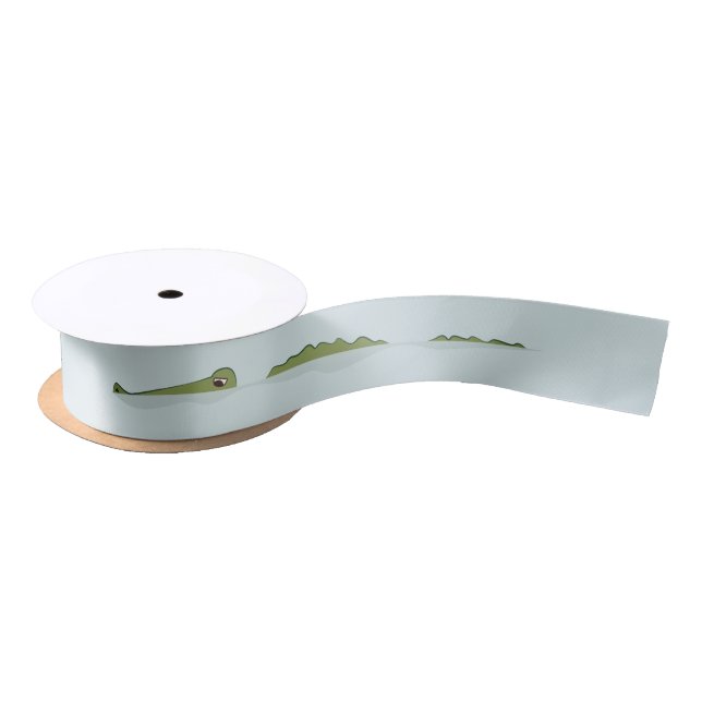 Alligator (Nature Scene) Satin Ribbon (Spool)