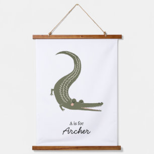 Alligator Nursery Wall Art
