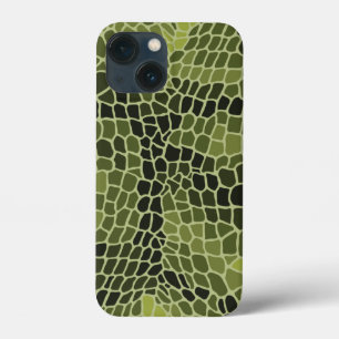 alligator print crocodile skin iPhone 13 mini case