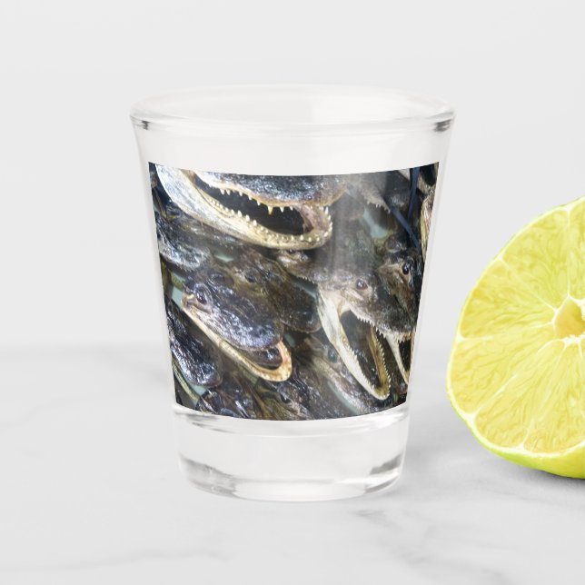 Alligator Shot Glass (Front)