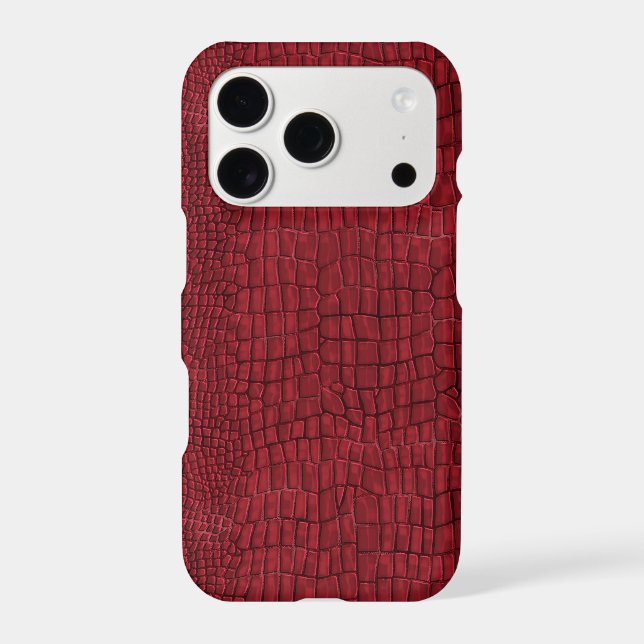 Alligator Skin iPhone Case (Back)