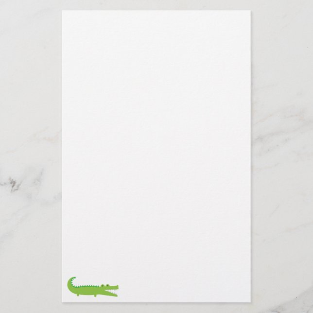 Alligator Stationery (Front)
