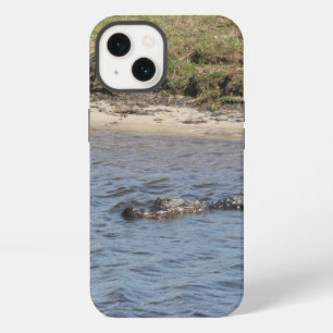 Alligator Swimming in Water Nature Wildlife Photo iPhone 13 Case