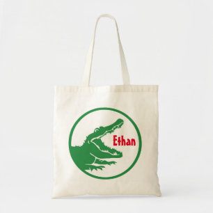 Alligator tote bag