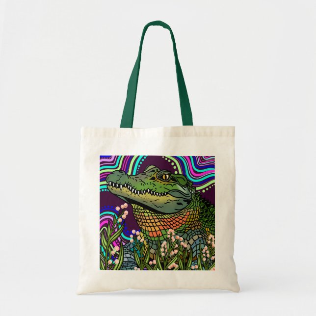 Alligator Tote Bag  (Front)