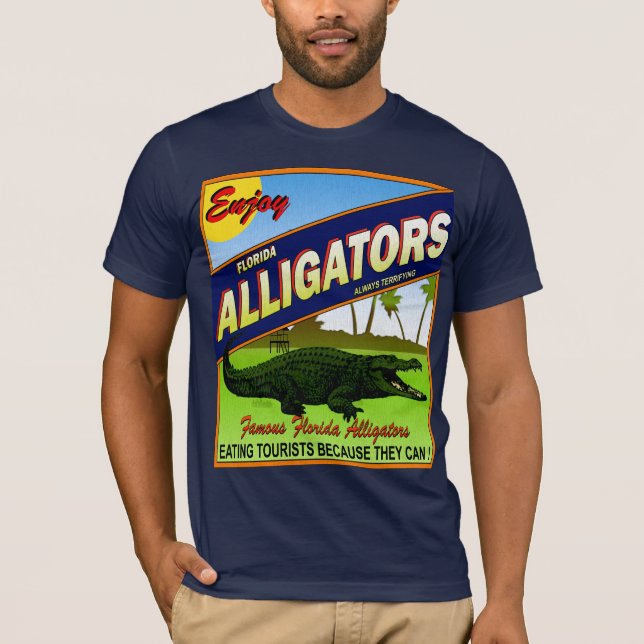 ALLIGATOR VINTAG ELABEL T-Shirt (Front)
