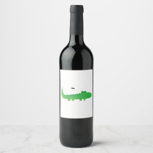 Alligator Wine Label