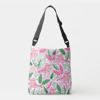 Alligator Wine Pink Green Preppy