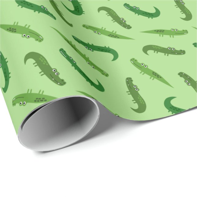 Alligator Wrapping Paper (Roll Corner)