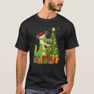 Alligator  Xmas Holiday Santa Alligator Christmas  T-Shirt