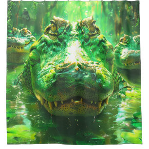 Alligators Shower Curtain