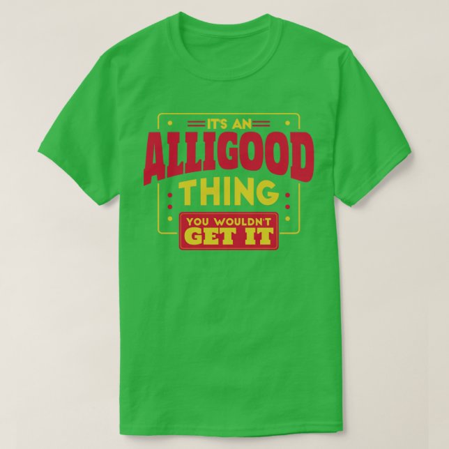 Alligood T-Shirt (Design Front)