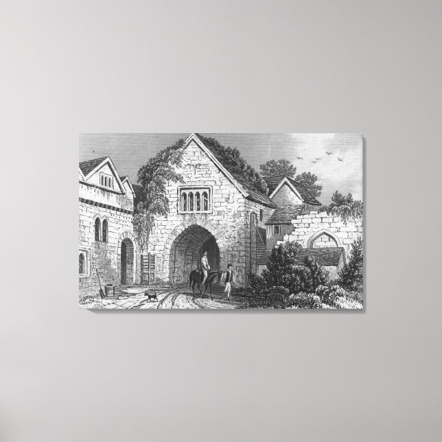Allington Castle Canvas Print (Front)