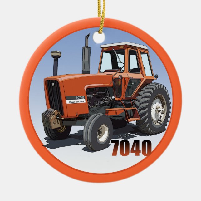 Allis-Chalmers 7040 Ornament (Front)