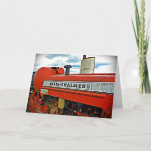 Allis Chalmers tractor Card
