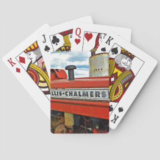Allis Chalmers tractor Playing Cards