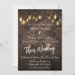 Allison and Gary Custom Invite
