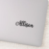 Allison Name - Handwritten Calligraphy