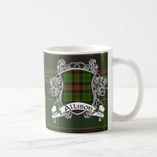 Allison Tartan Shield Coffee Mug