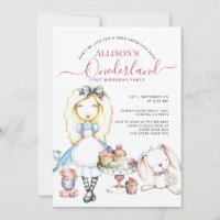 Allison's Onederland Tea Party Girl's 1st Birthday